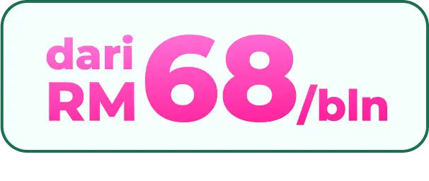 dari RM68/bln